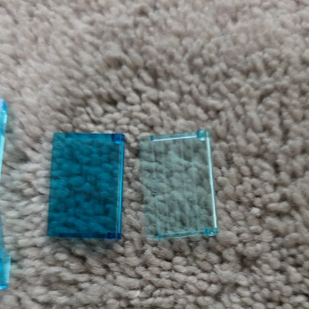 LEGO Assorted Transparent Roof & Hood Pieces